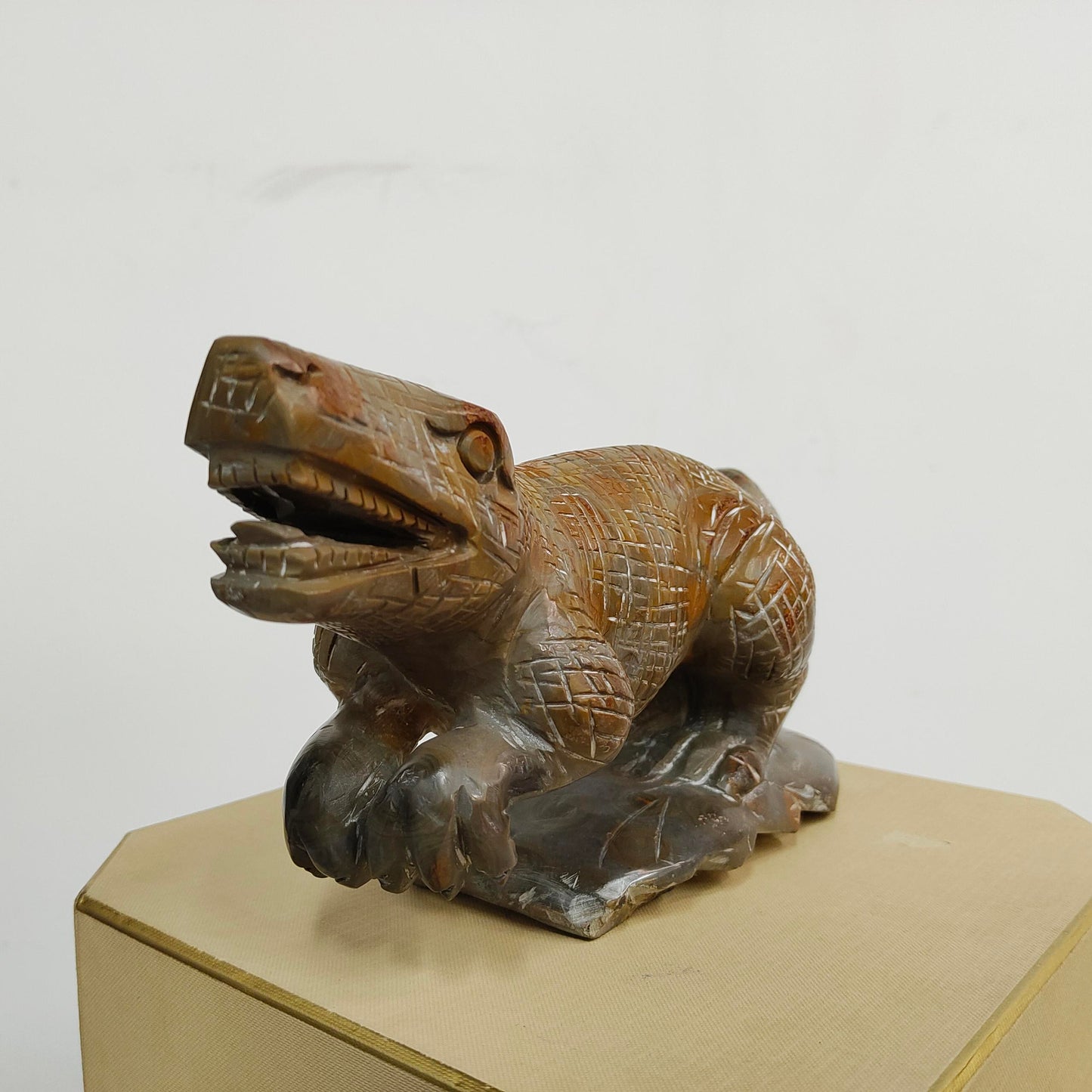 Handmade Jade Dinosaur