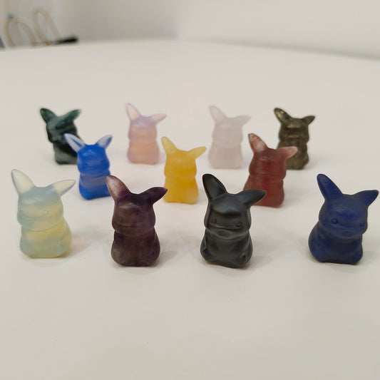 Pokemon Crystal Carving - Pikachu