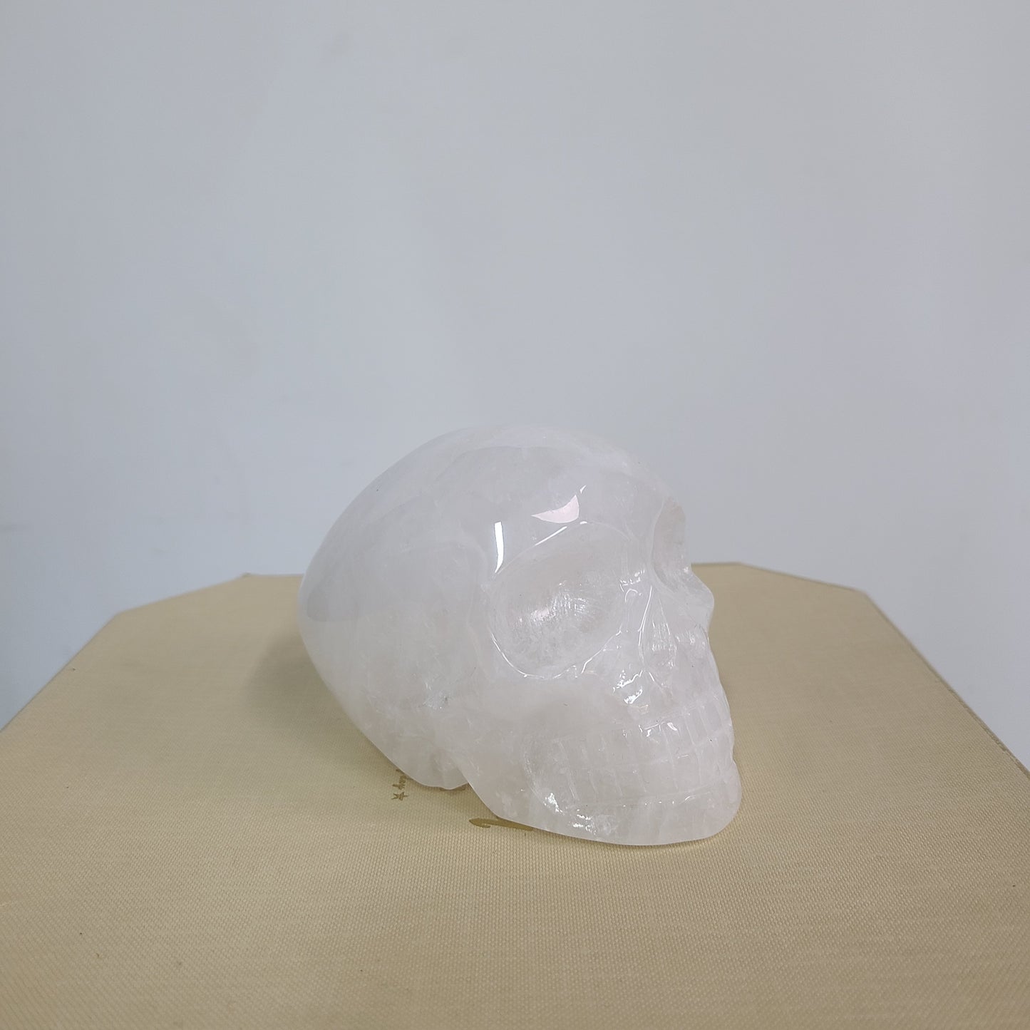 Clear Quartz Skull