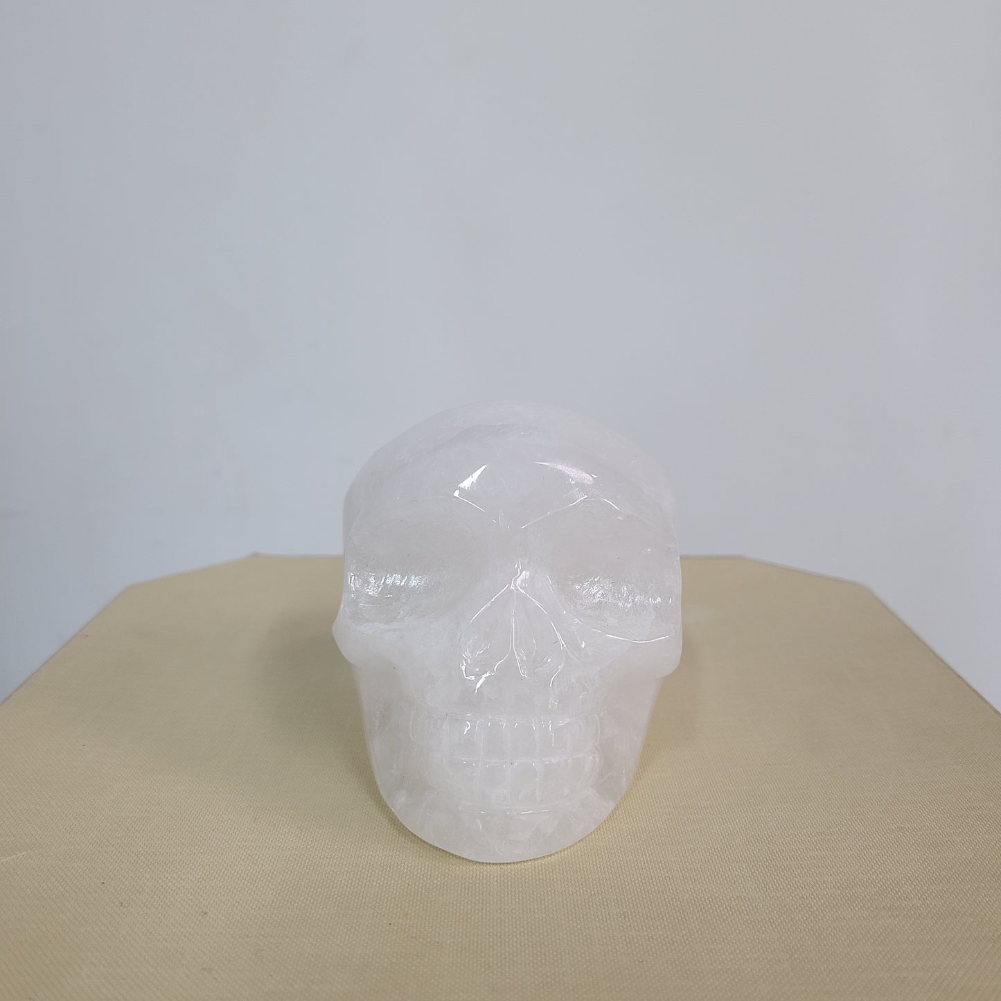 Clear Quartz Skull