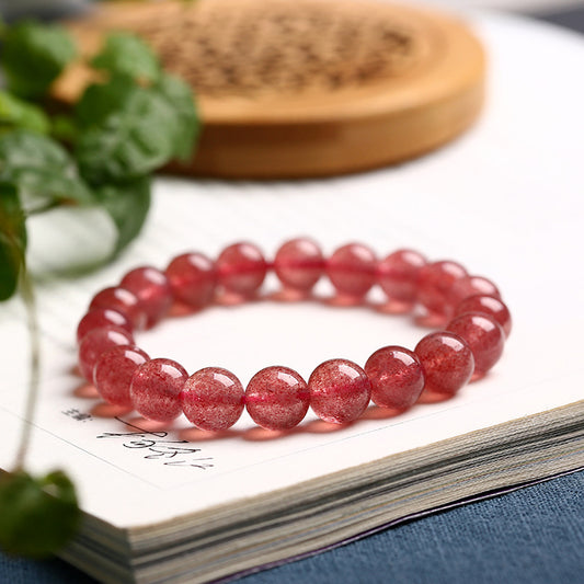 Strawberry Quartz Bracelet