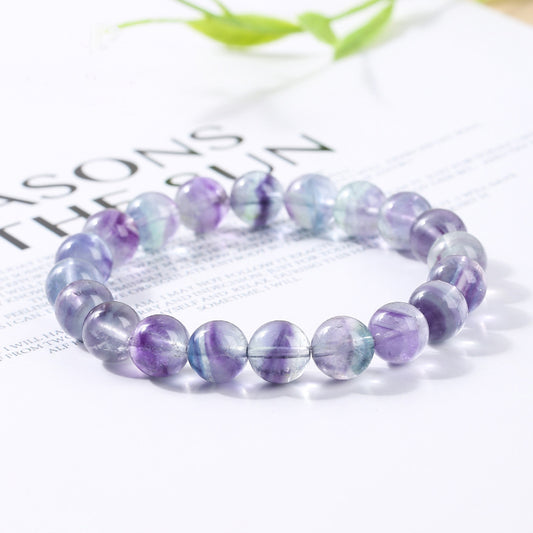 Rainbow fluorite bracelet