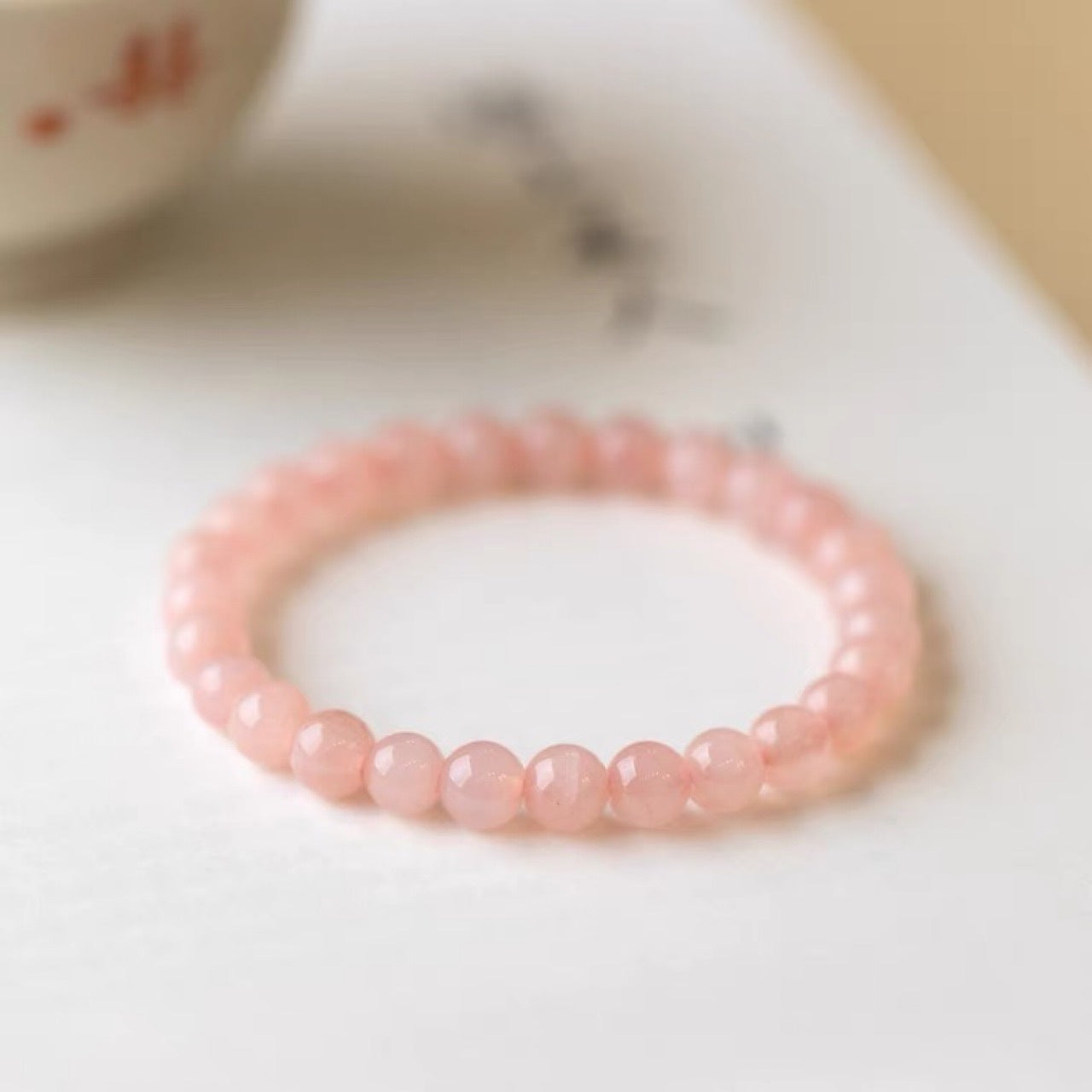 Rose quartz bracelet