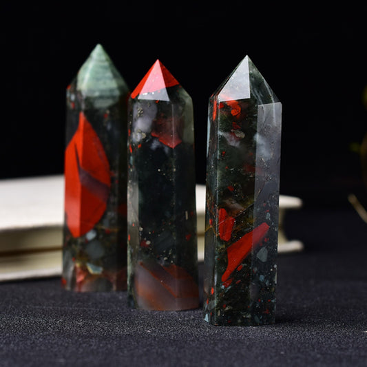 African Bloodstone Tower-live