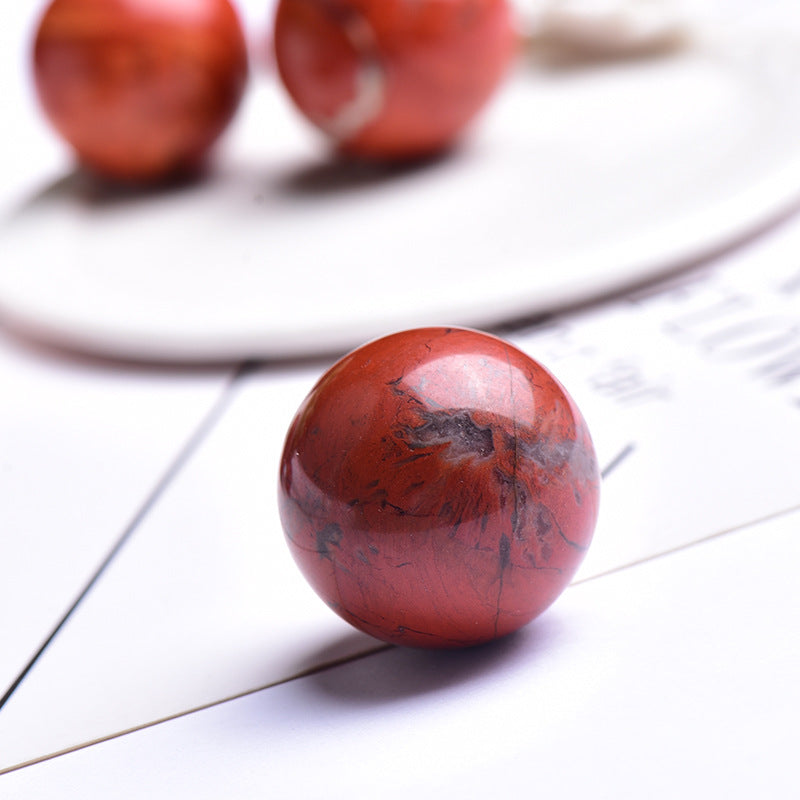 Red Jasper Sphere-live