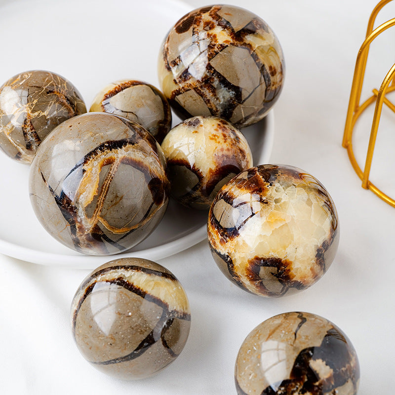 Septarian Sphere-live