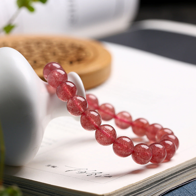 Strawberry Quartz Bracelet