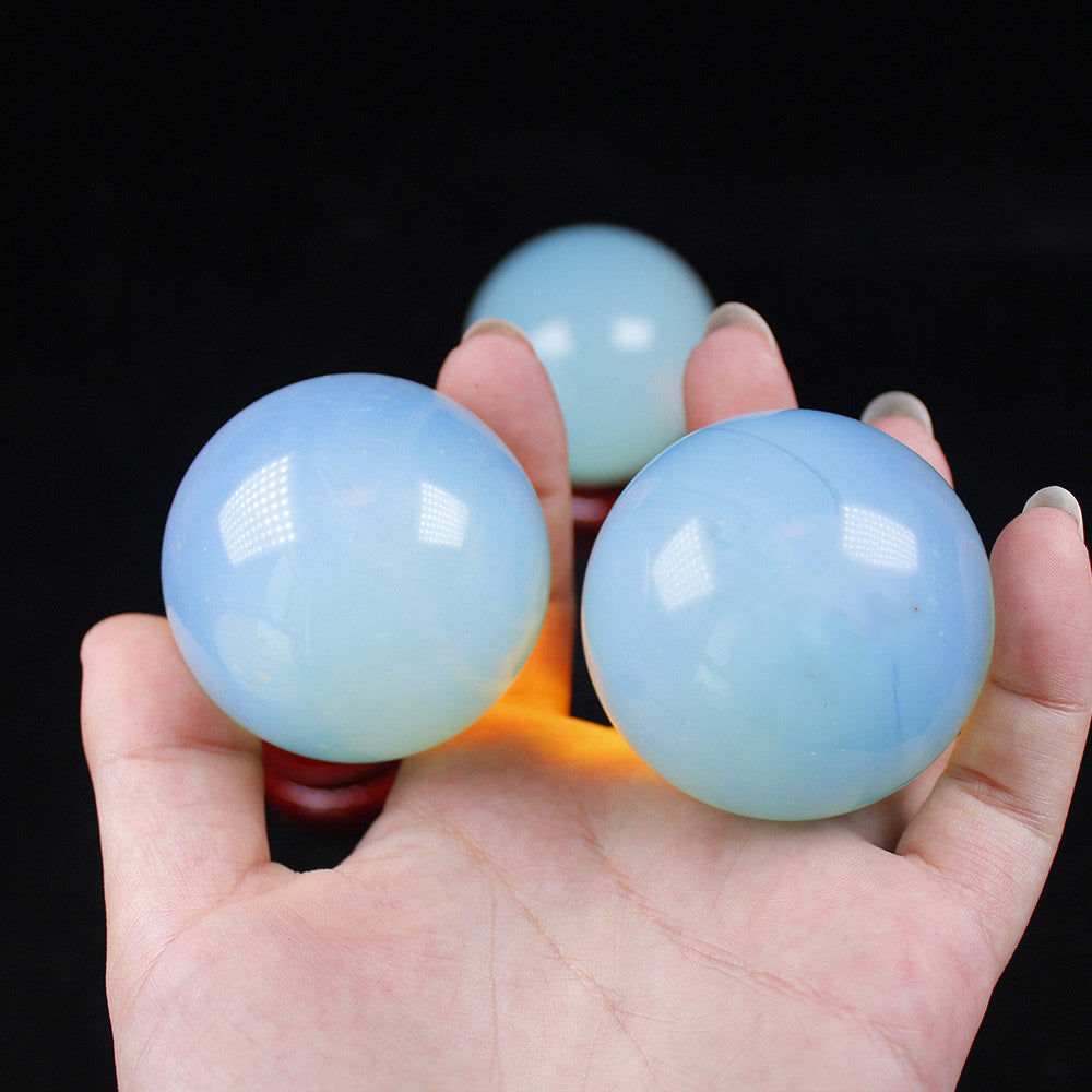 Opalite sphere-live