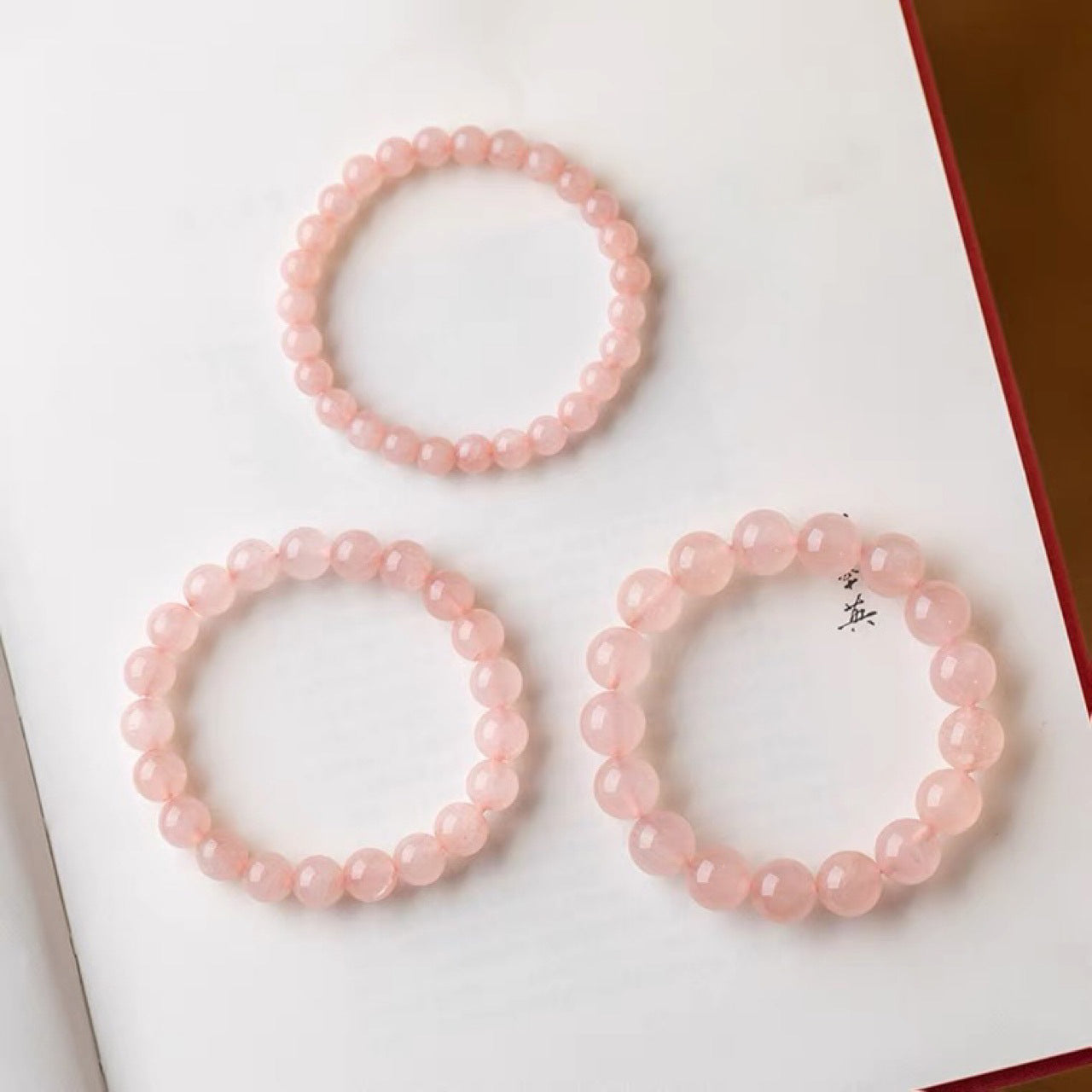 Rose quartz bracelet