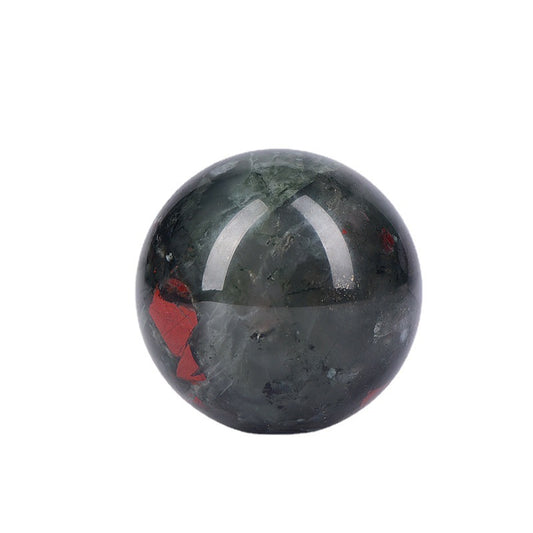 African Bloodstone Sphere-live