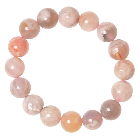 Flower Agate Bracelet