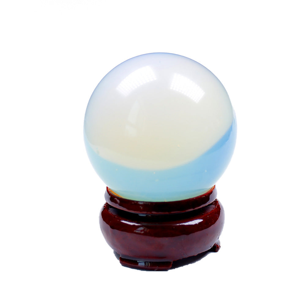 Opalite sphere-live