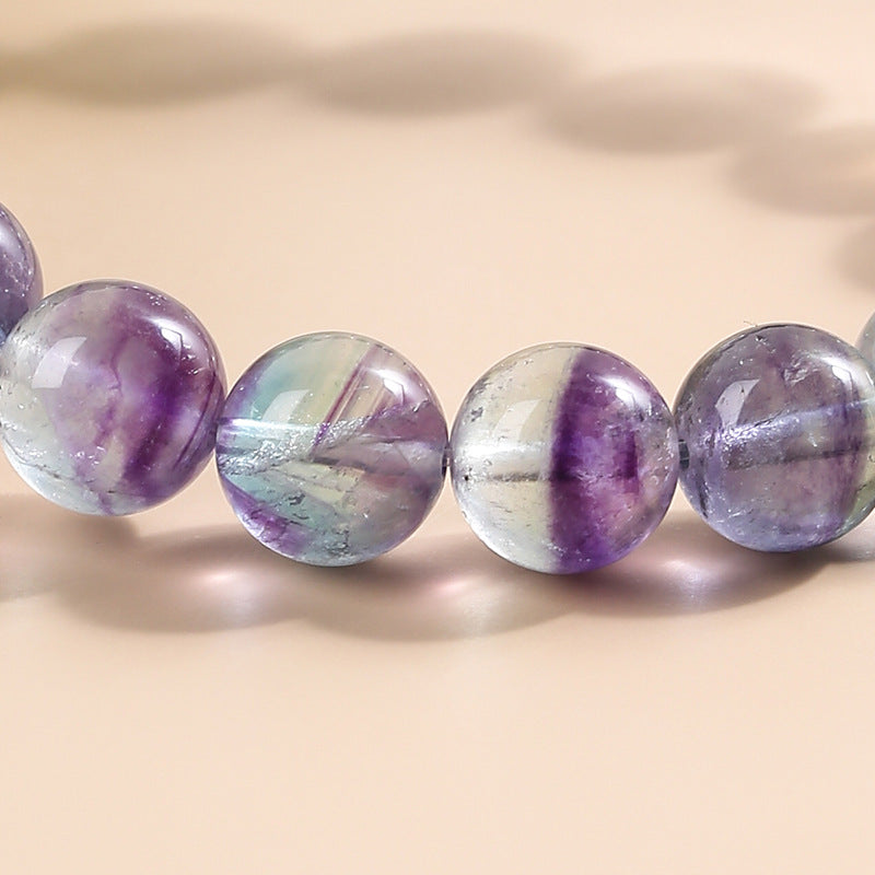 Rainbow fluorite bracelet