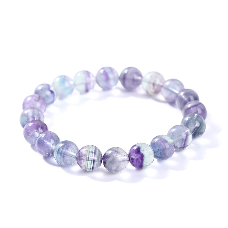 Rainbow fluorite bracelet