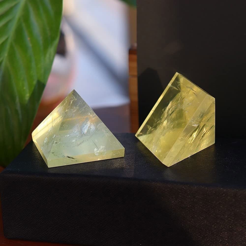 Citrine pyramid