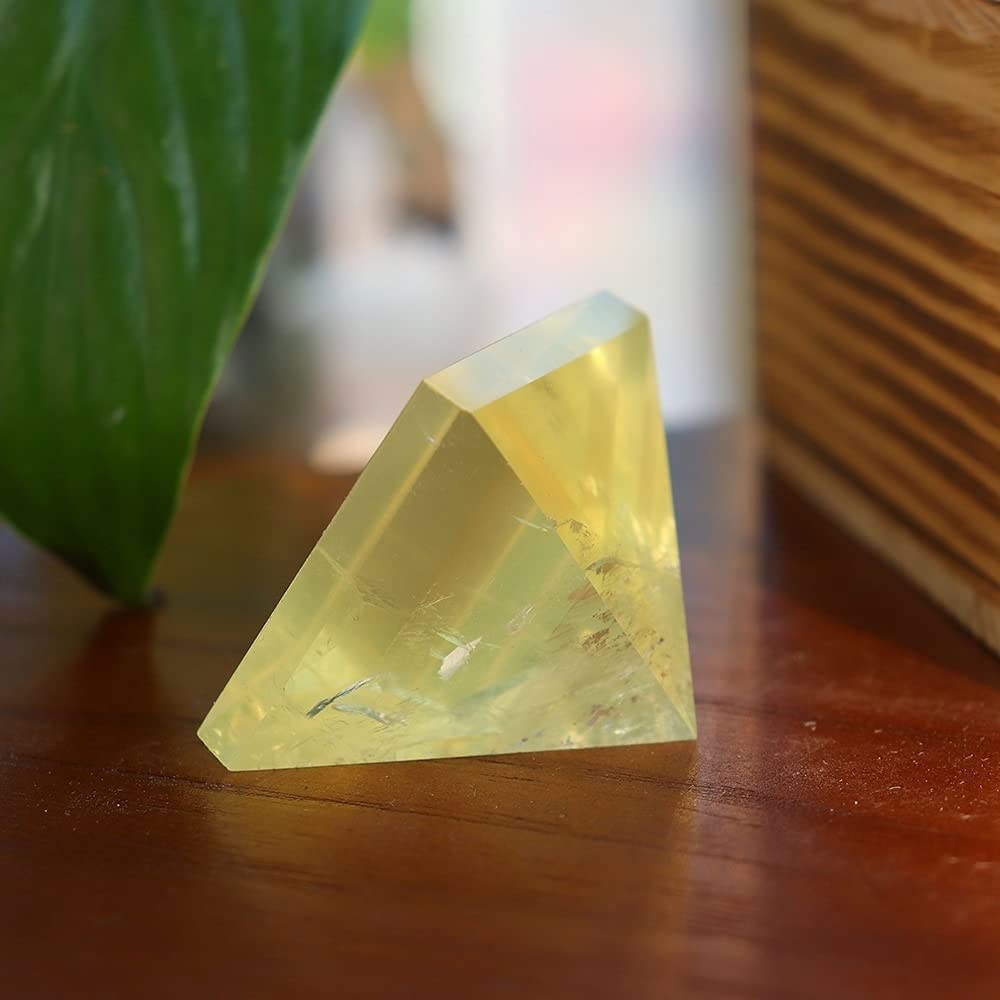 Citrine pyramid
