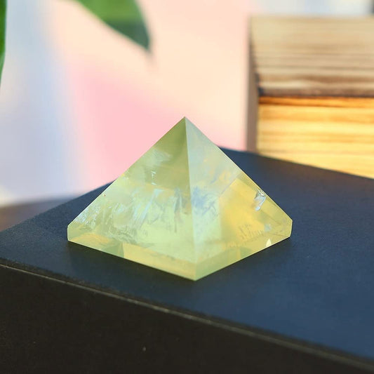 Citrine pyramid