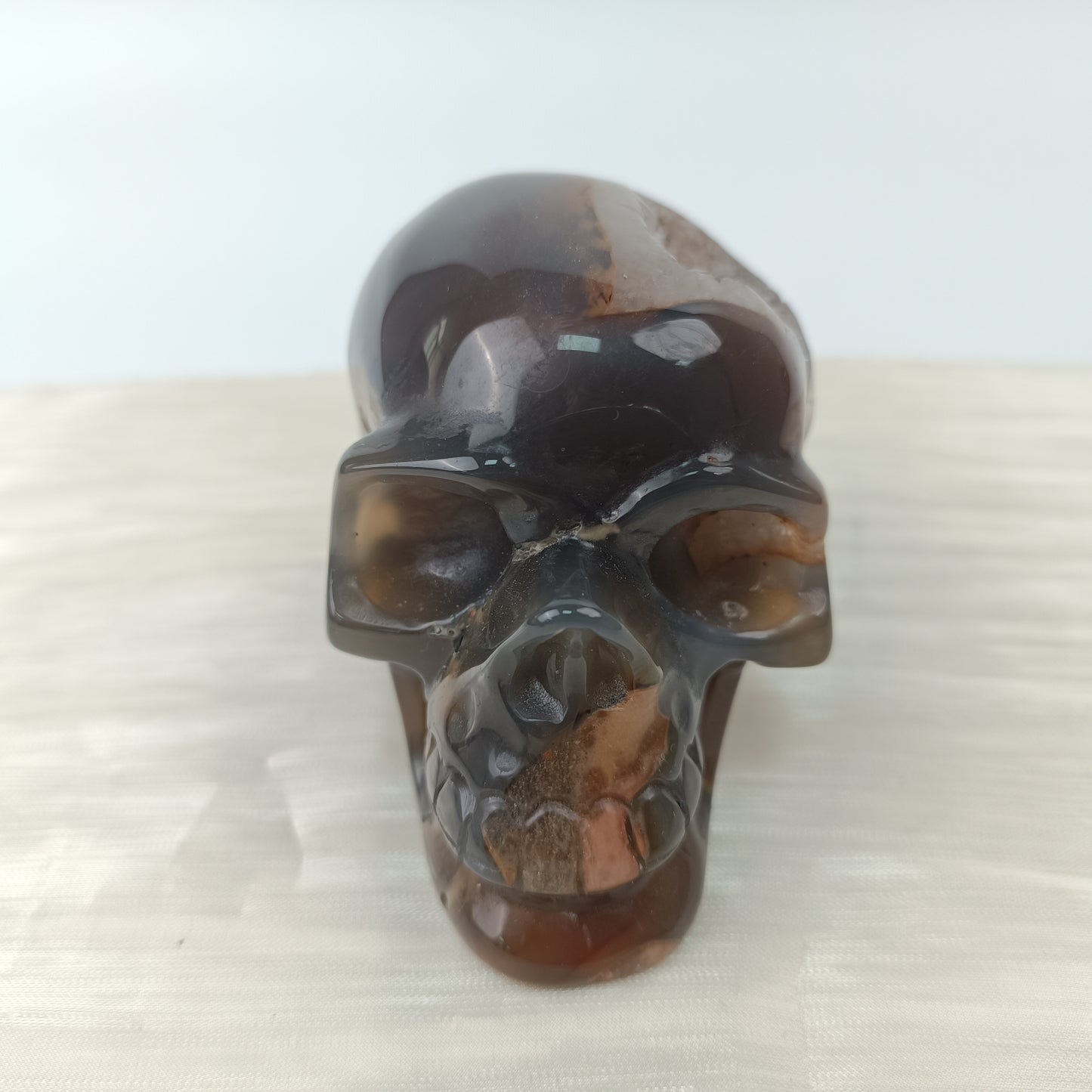 Agate skull-055