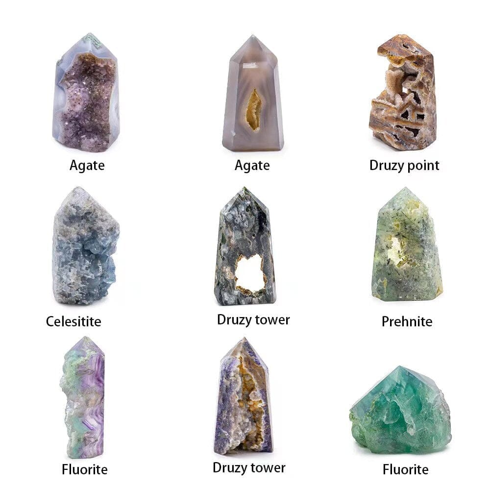 Buy 3 Pieces of Flower Agate Star Get 9 Extra Taking-No.2