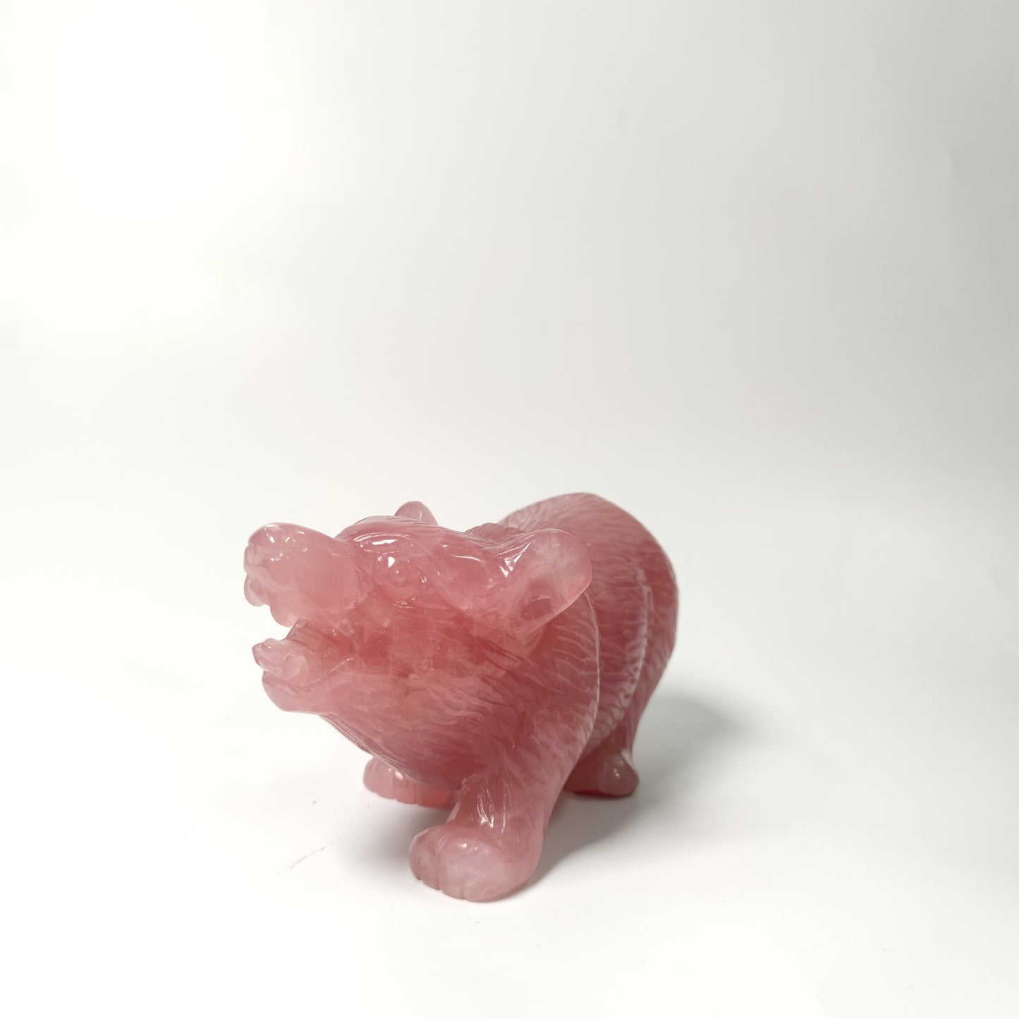 Rose Quartz Bear
