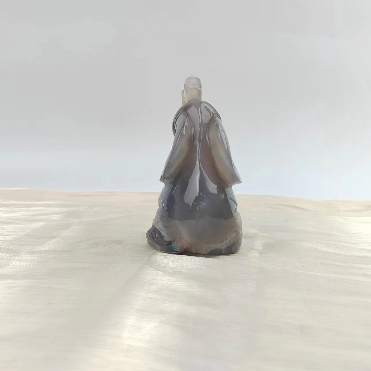 Amethyst druzy agate elephant