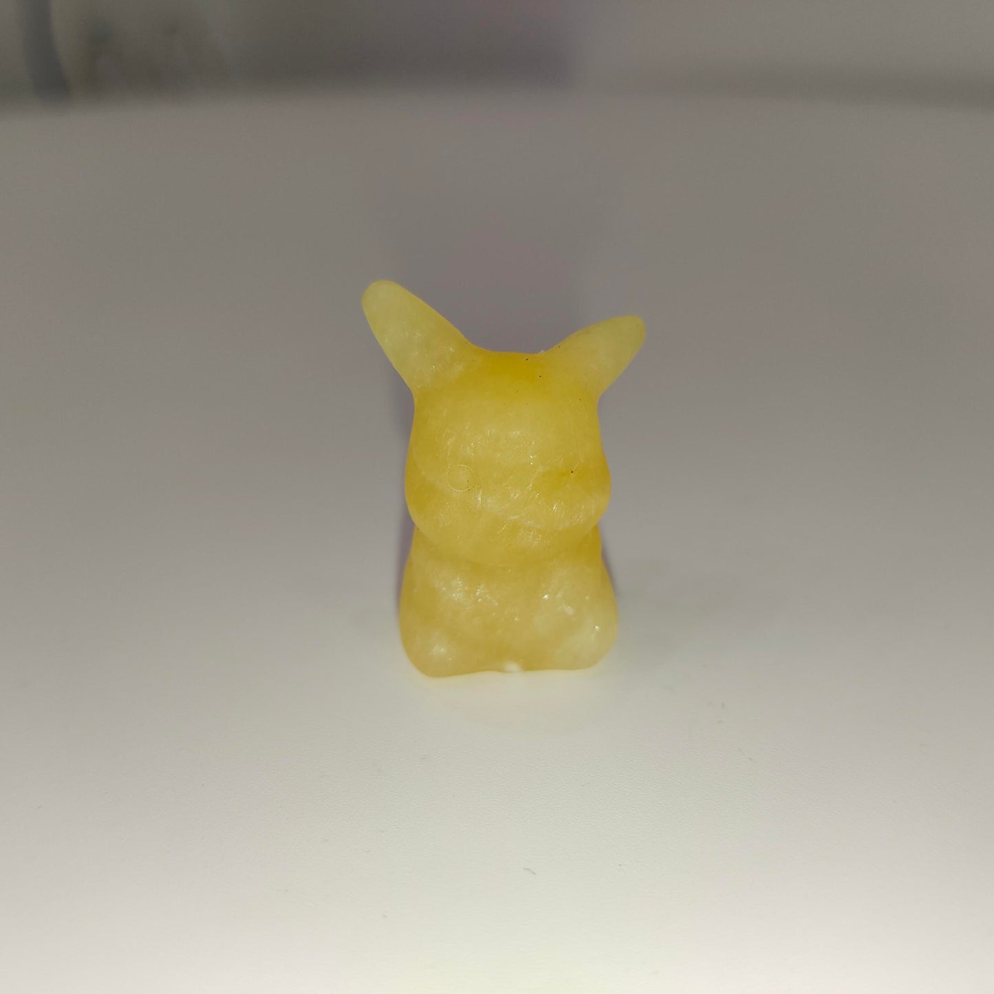 Pokemon Crystal Carving - Pikachu