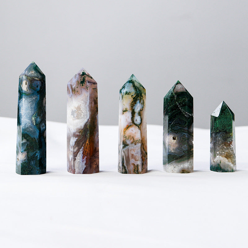 Moss agate Tower-live