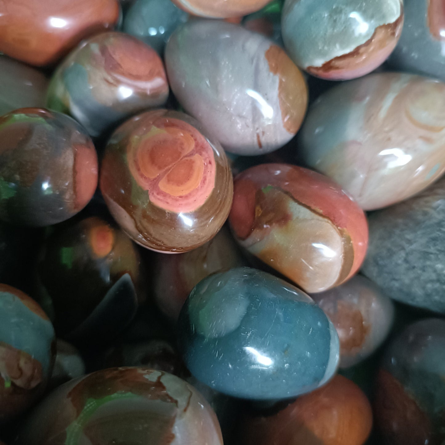 Buy 4 Pieces of Flower Agate Star Get 12 Extra Taking-No.3