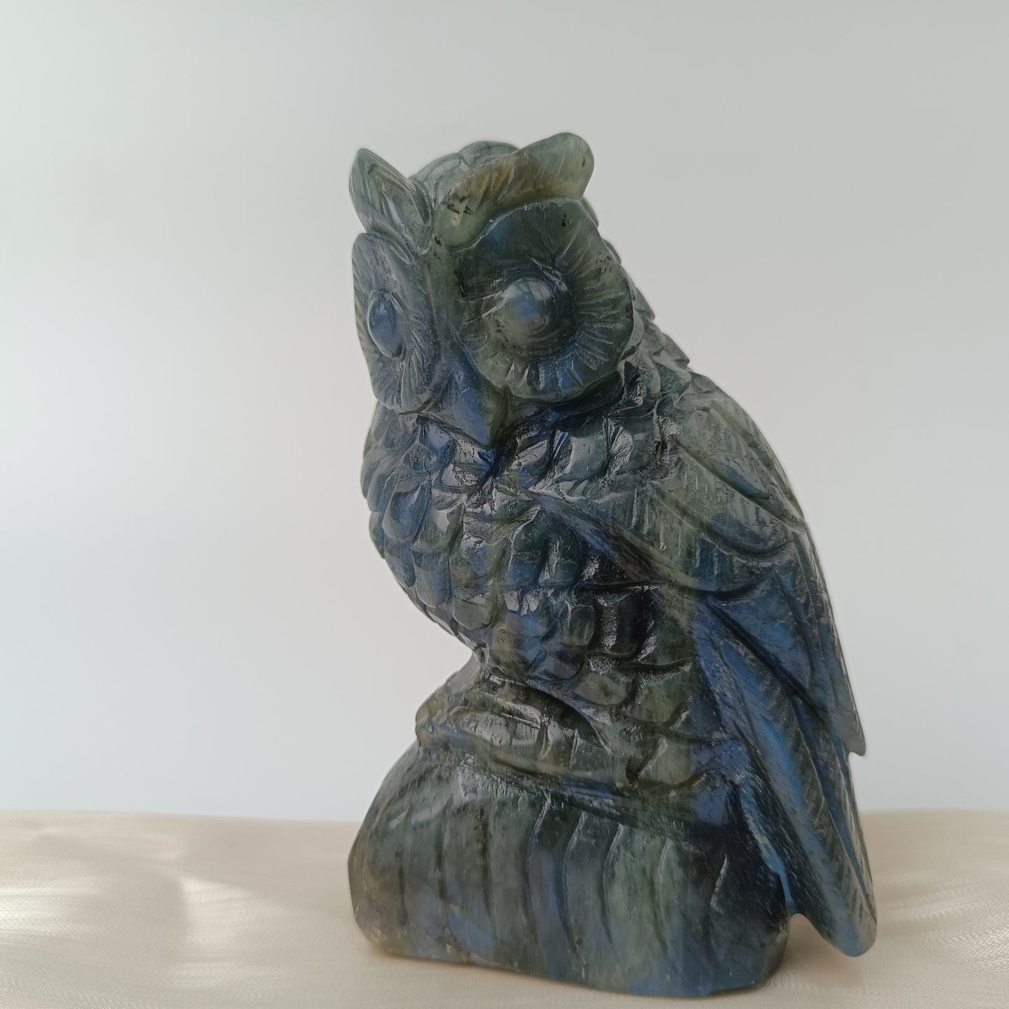 Labradorite Owl