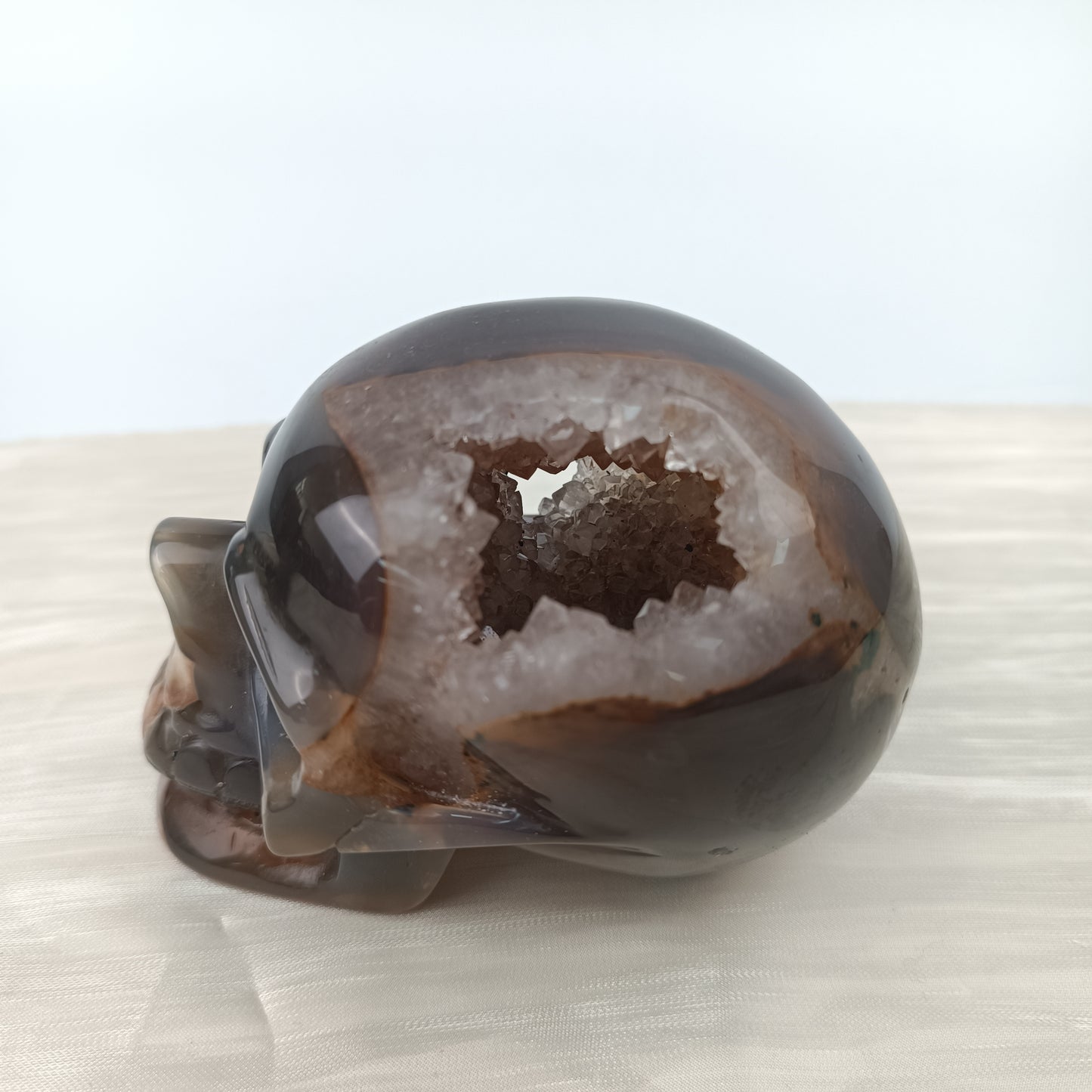 Agate skull-055