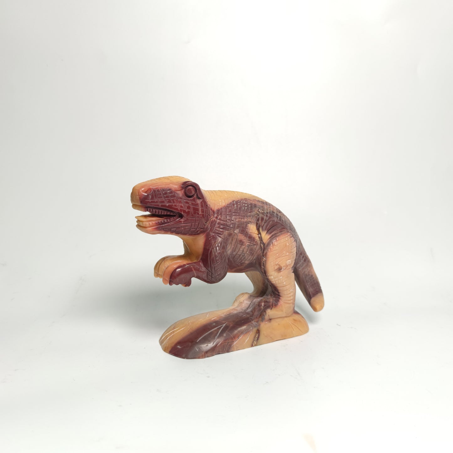 Gold Paste Jade Dinosaur